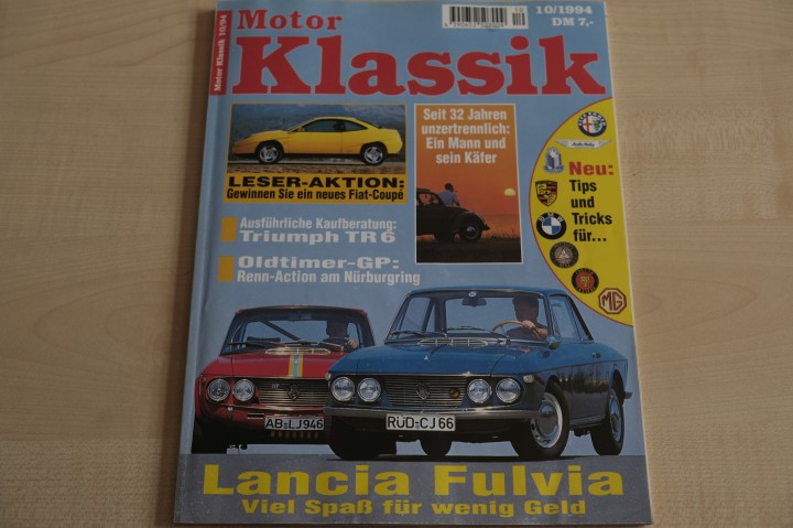 Deckblatt Motor Klassik (10/1994)